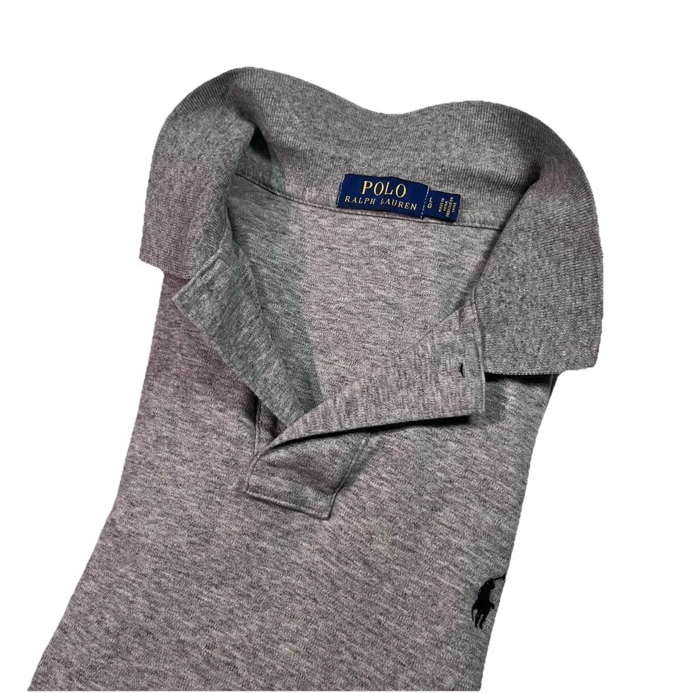 Polo Ralph Lauren Men's Polo Size Large Gray